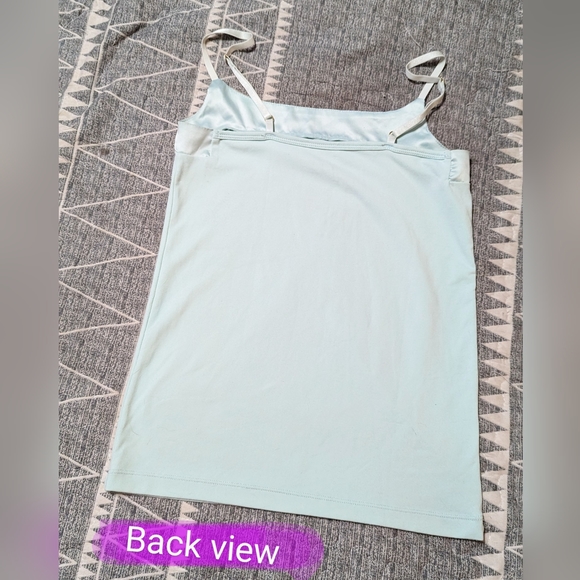 PURE Alfred Sung tank, light mint colour, ladies small, good used condition - Picture 9 of 11